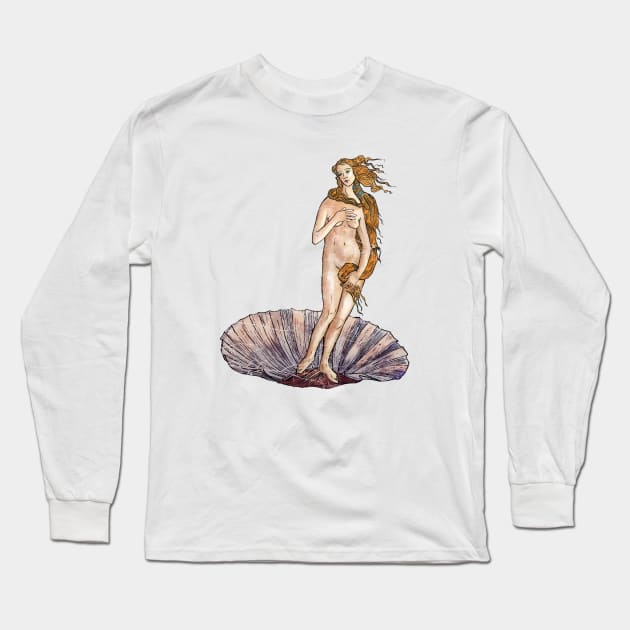 Venus Long Sleeve T-Shirt by rebelshop